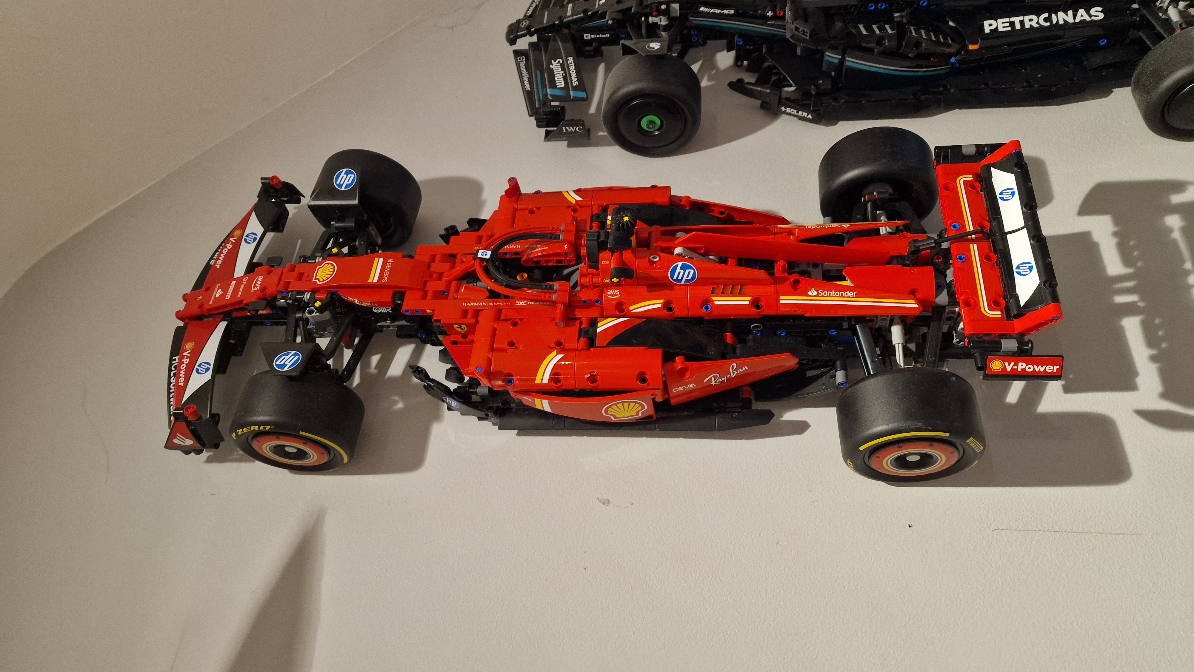 LEGO Technic 42207 Ferrari SF-24 F1 Wall Mount (No Supports Needed)