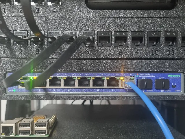 Hisource K0802WS 10inch Rack Mount