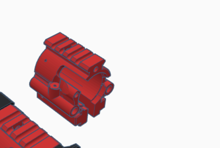 Talon Claw U Slamfire Coupler With A Hole and Holes for Stock Bars