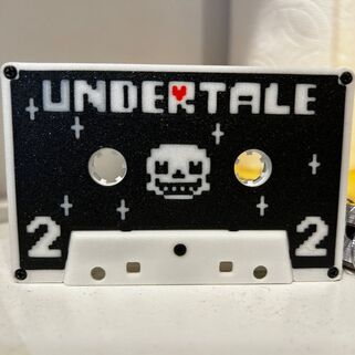 Undertale Cassete Case