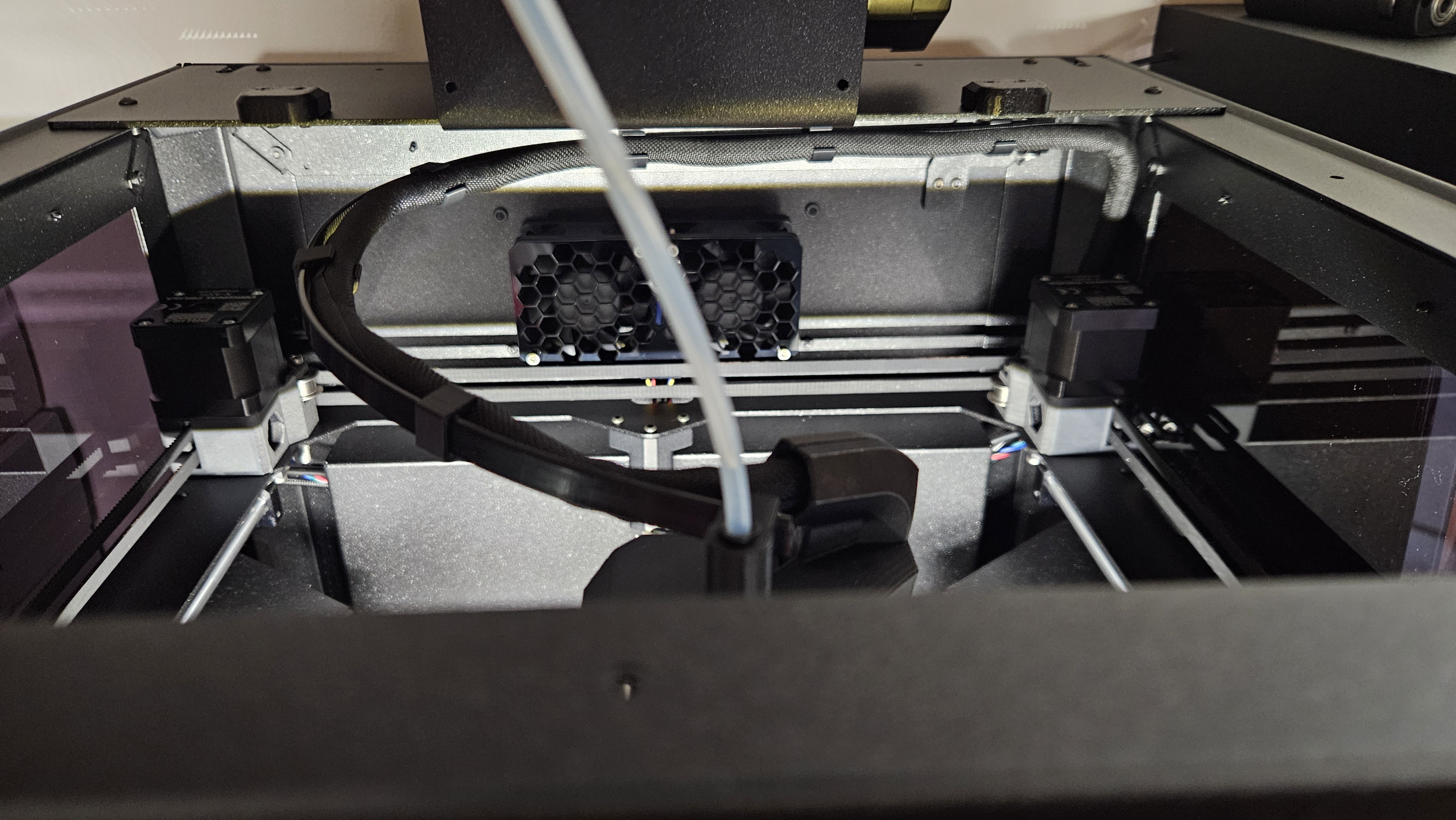 CORE One MMU3 Extruder cable anti sag solution. Only Tywrap needed! — miniatura 2