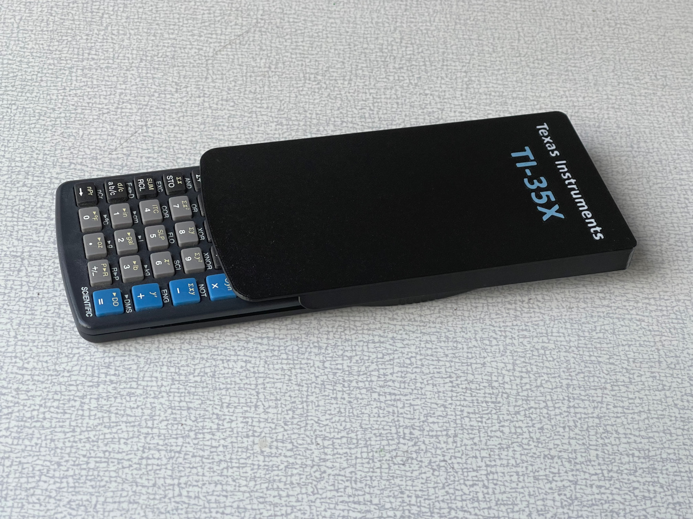 TI-35X calculator cover