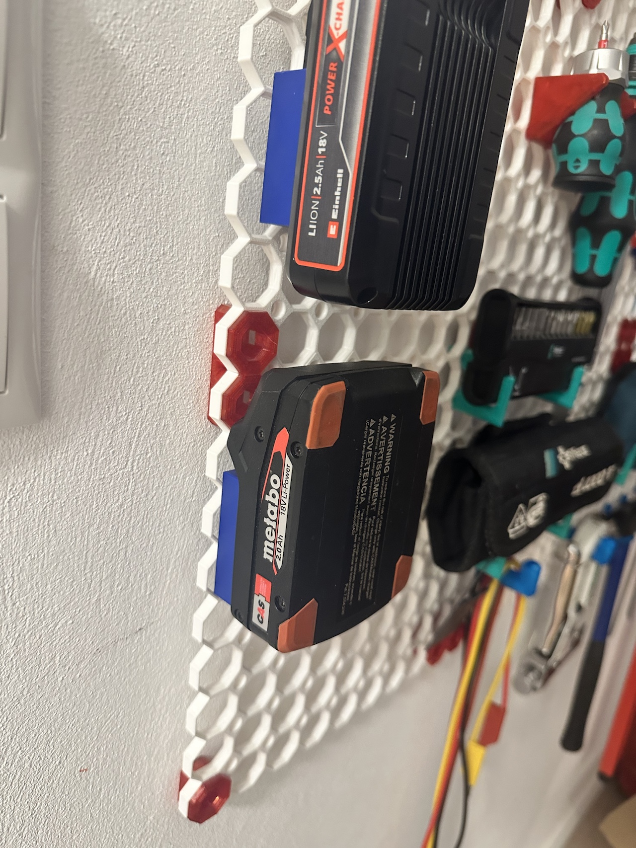 Miniatura 3 do modelo 3D Einhell 18v battery mount (Multiboard)