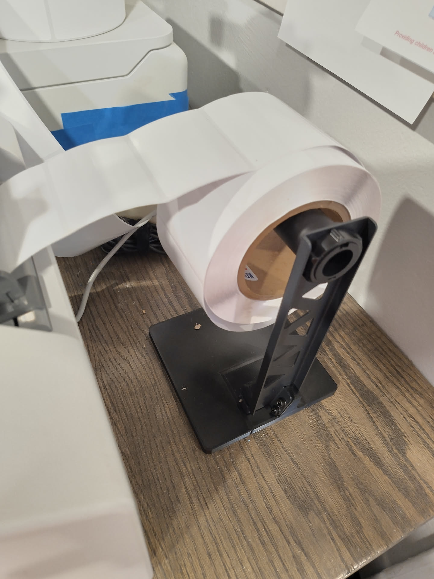 Table stand for stock Sovol SV08 spool holder