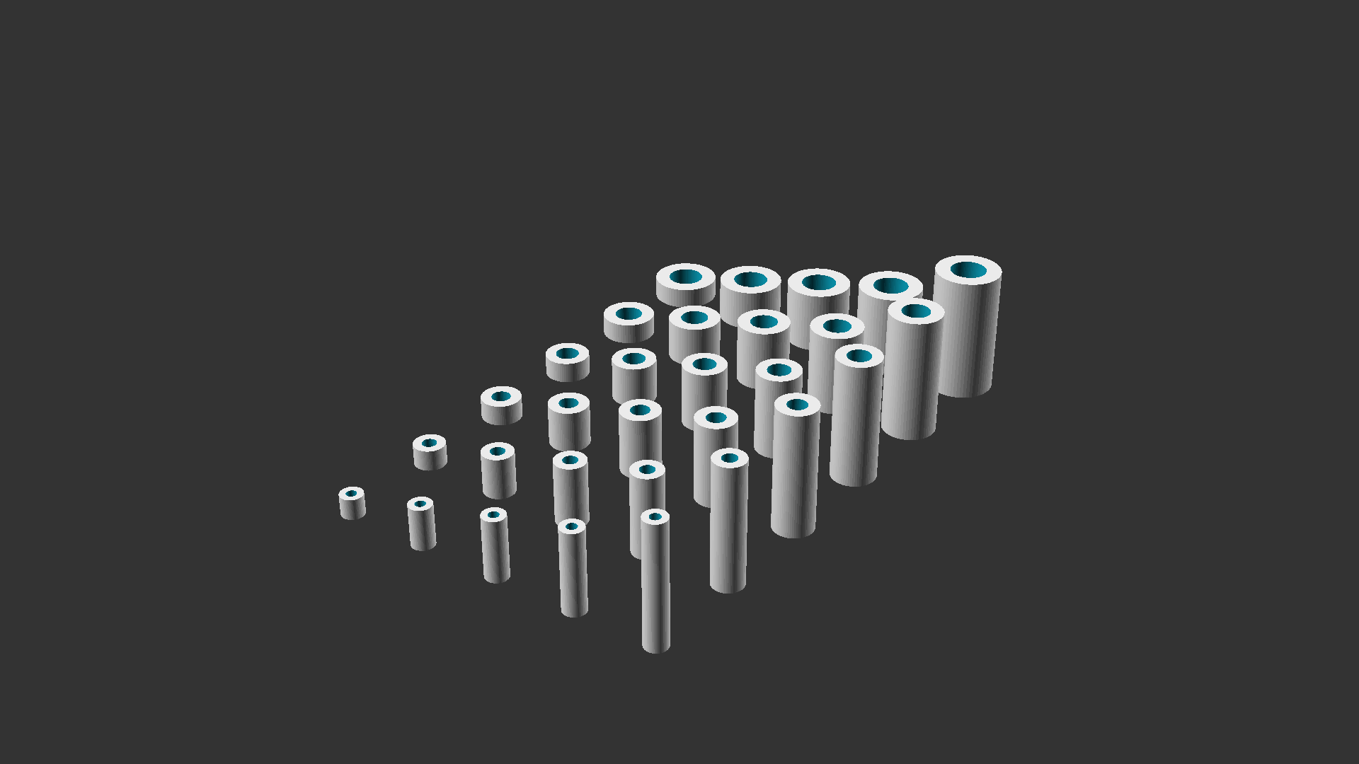 Spacers m2 - m8