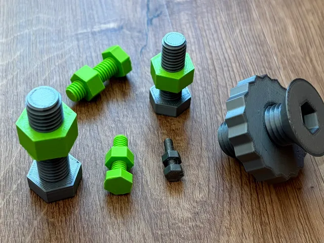 Screw and nut generator / Generátor šroub a matice