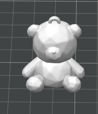 Miniatura 4 do modelo 3D Bear Keychain