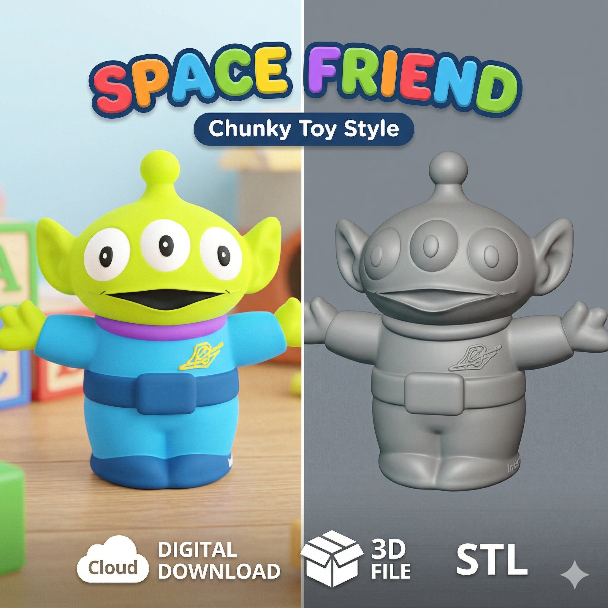 Toy Story - Alien - Little People Styled