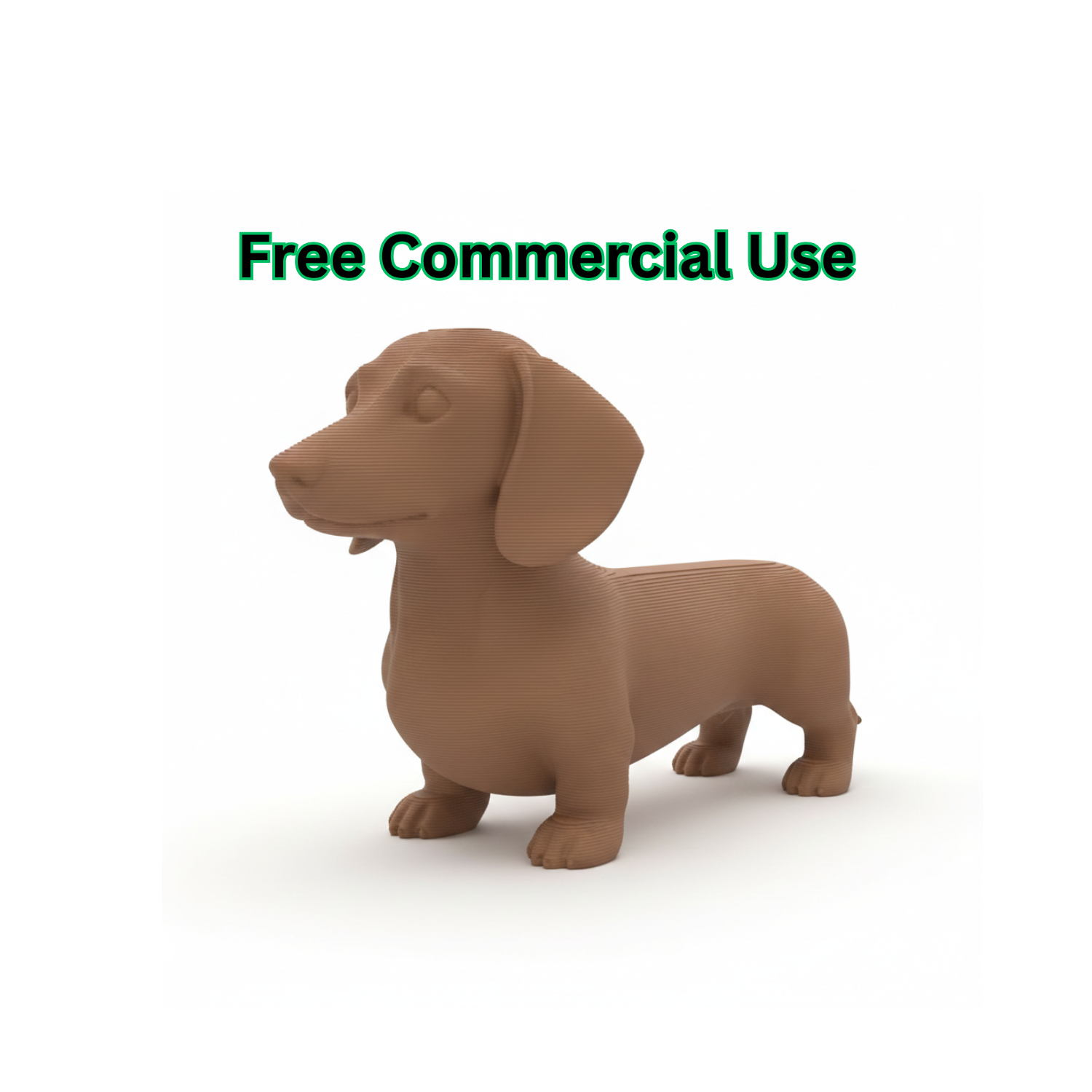 Dachshund Dog Figurine