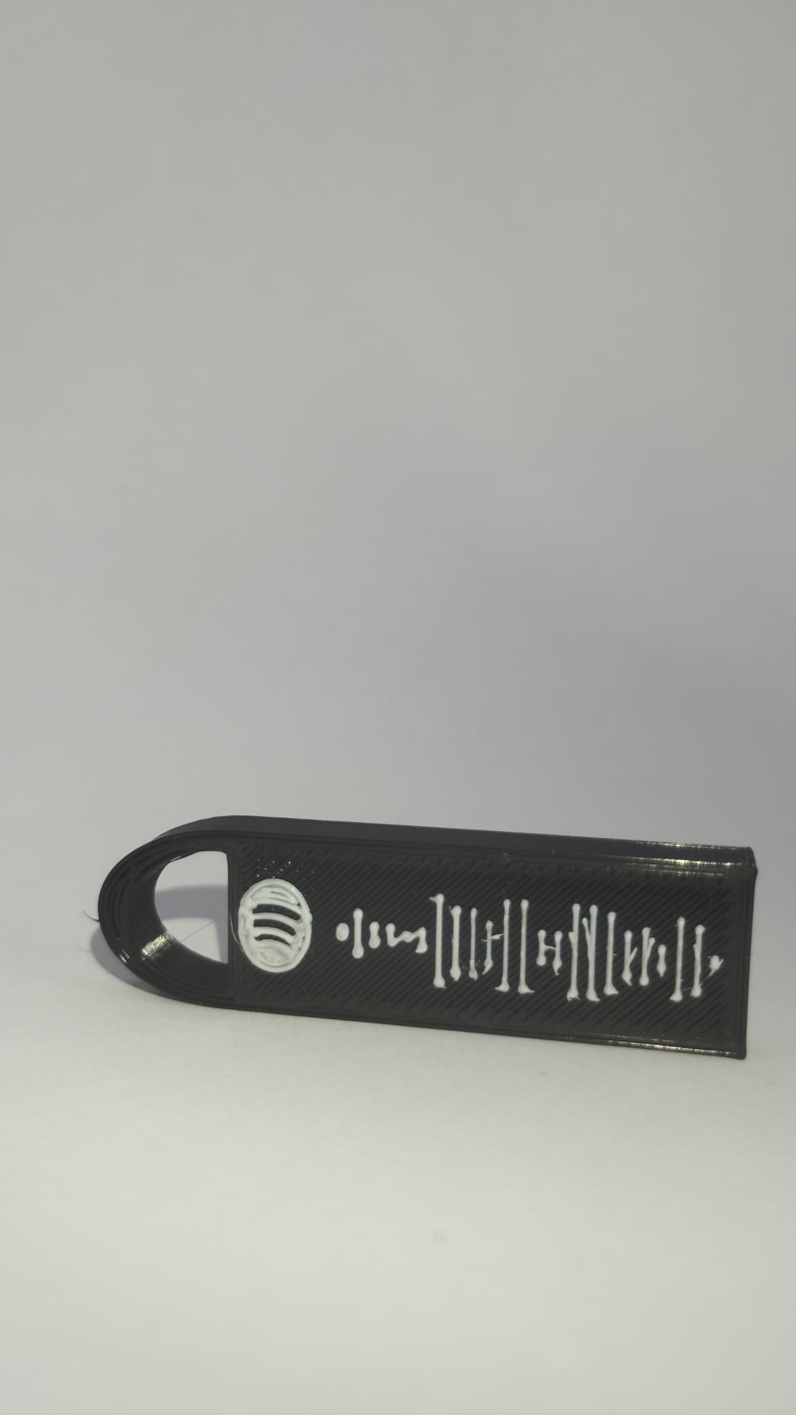 Rickroll keychain