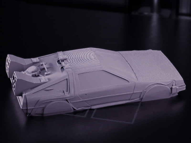 DMC DeLorean – Back to the Future Mold