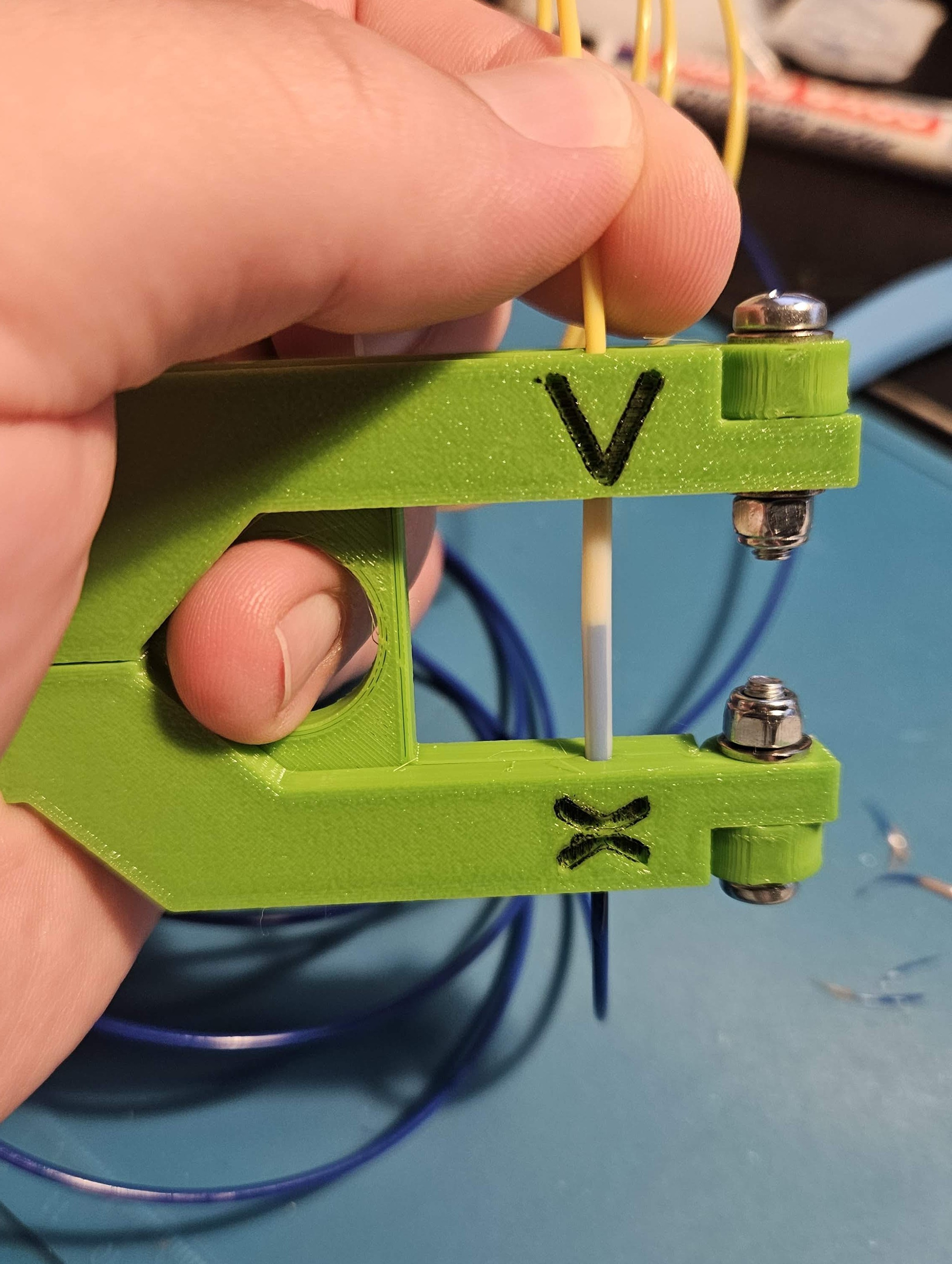 Filament welder jig