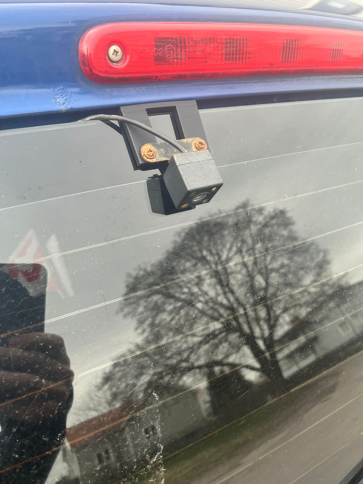 Aygo 107 108 C1 reverse camera holder