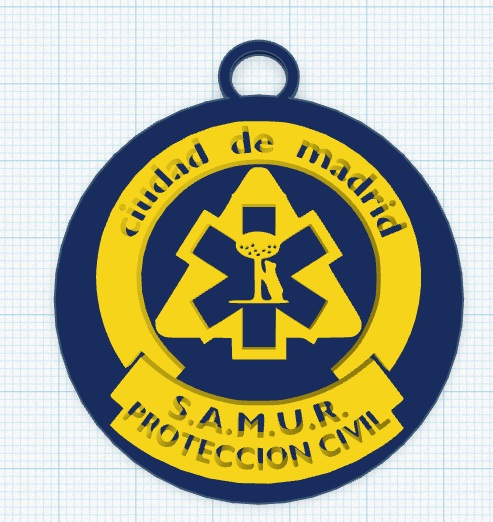 Llavero SAMUR-Protección Civil