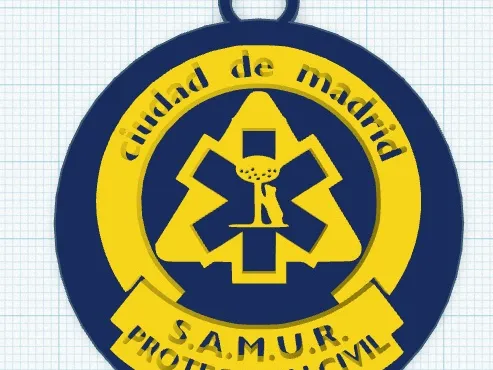 Llavero SAMUR-Protección Civil
