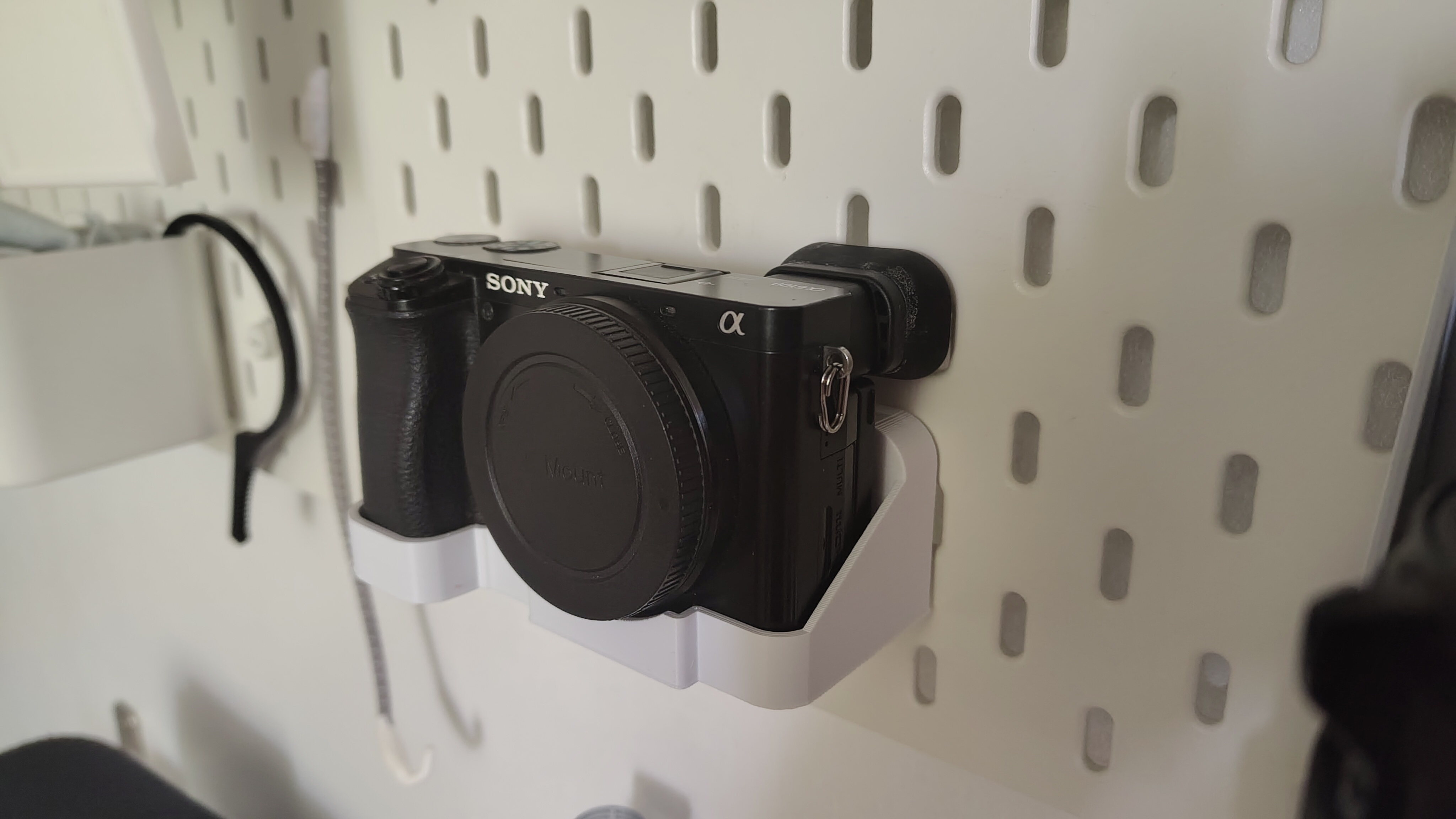 Sony A6100 Camera + Capture Plate Skadis Shelf