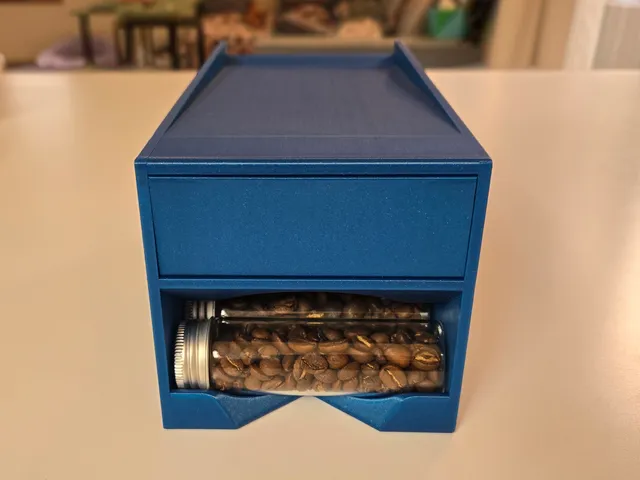 Coffee Dose Vial Dispenser