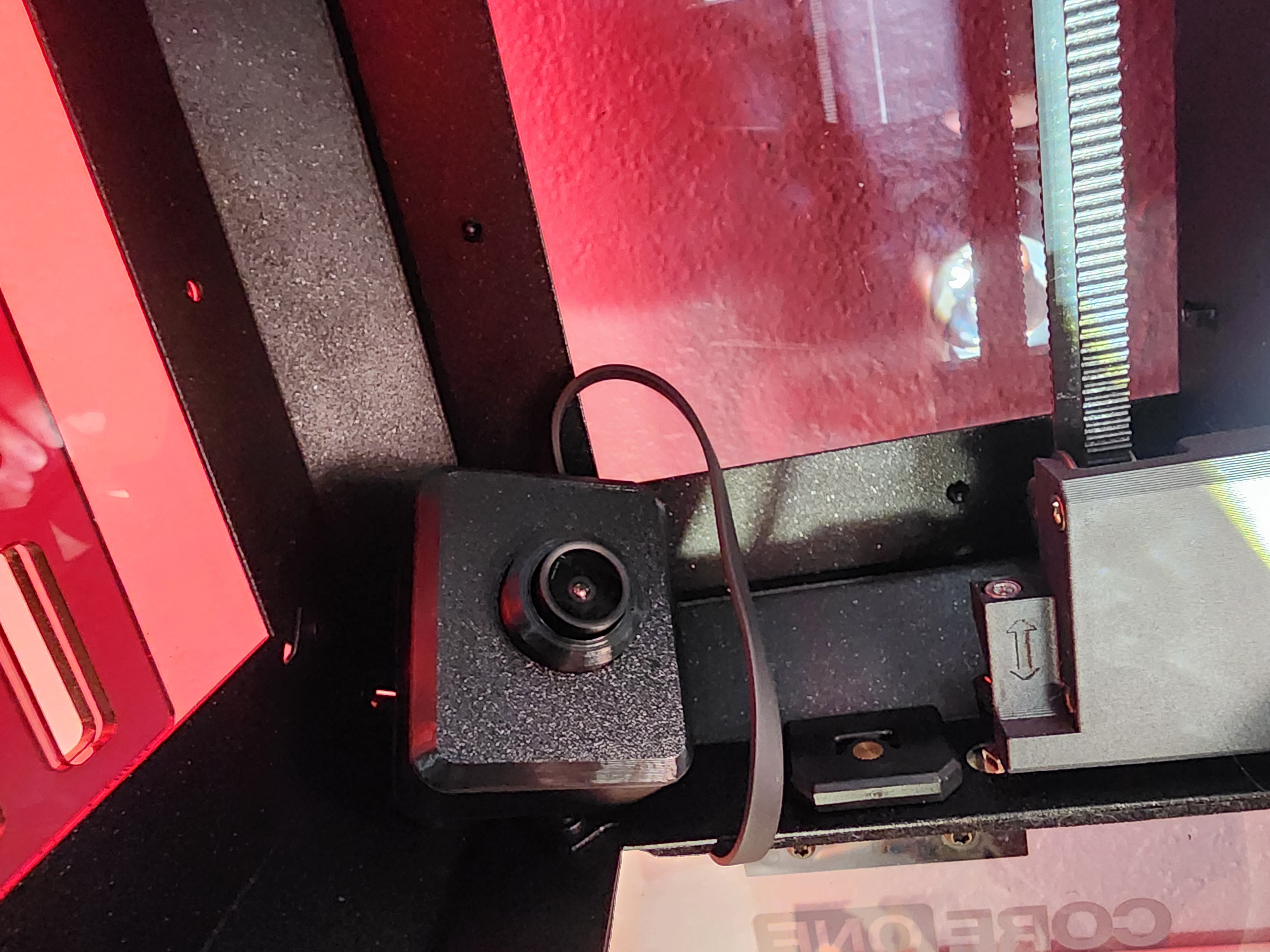 Two Piece Magnet Backing for Core One Wyze v4 Camera