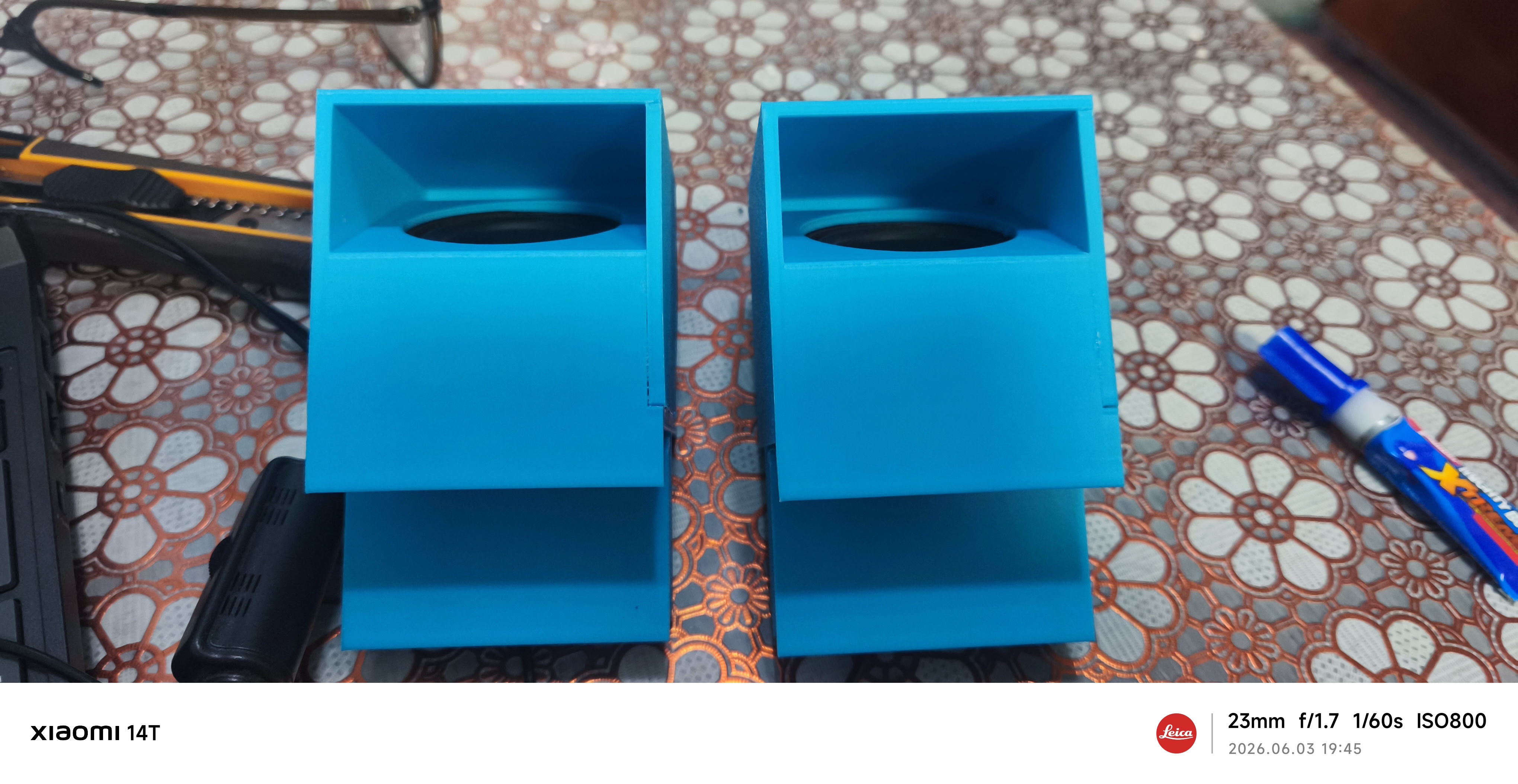 3inch speaker baffle, low profile