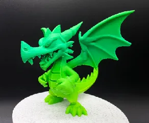 Cartoon Dragon Villain Figure