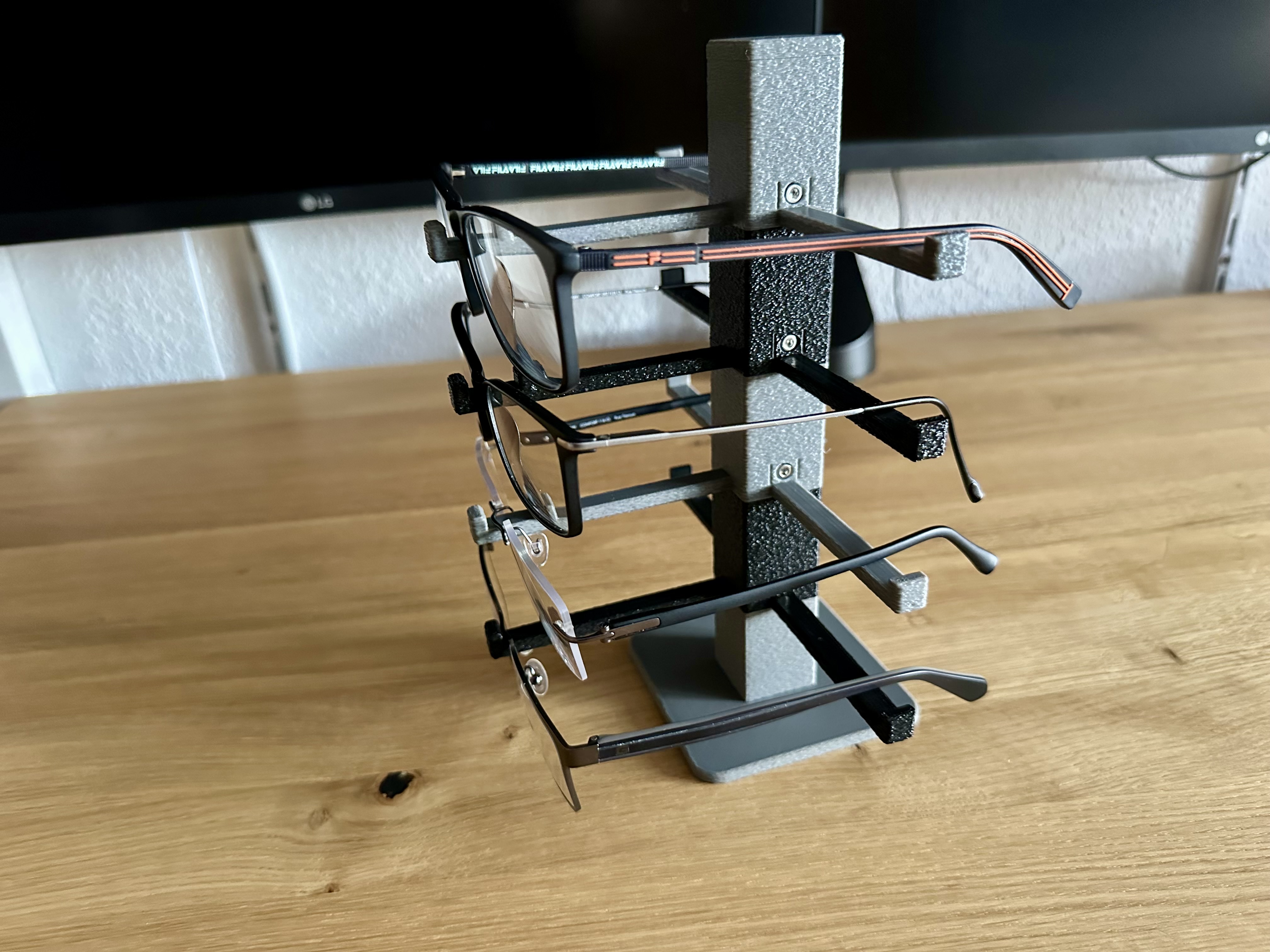 Miniatura 2 do modelo 3D Modular Glasses Holder