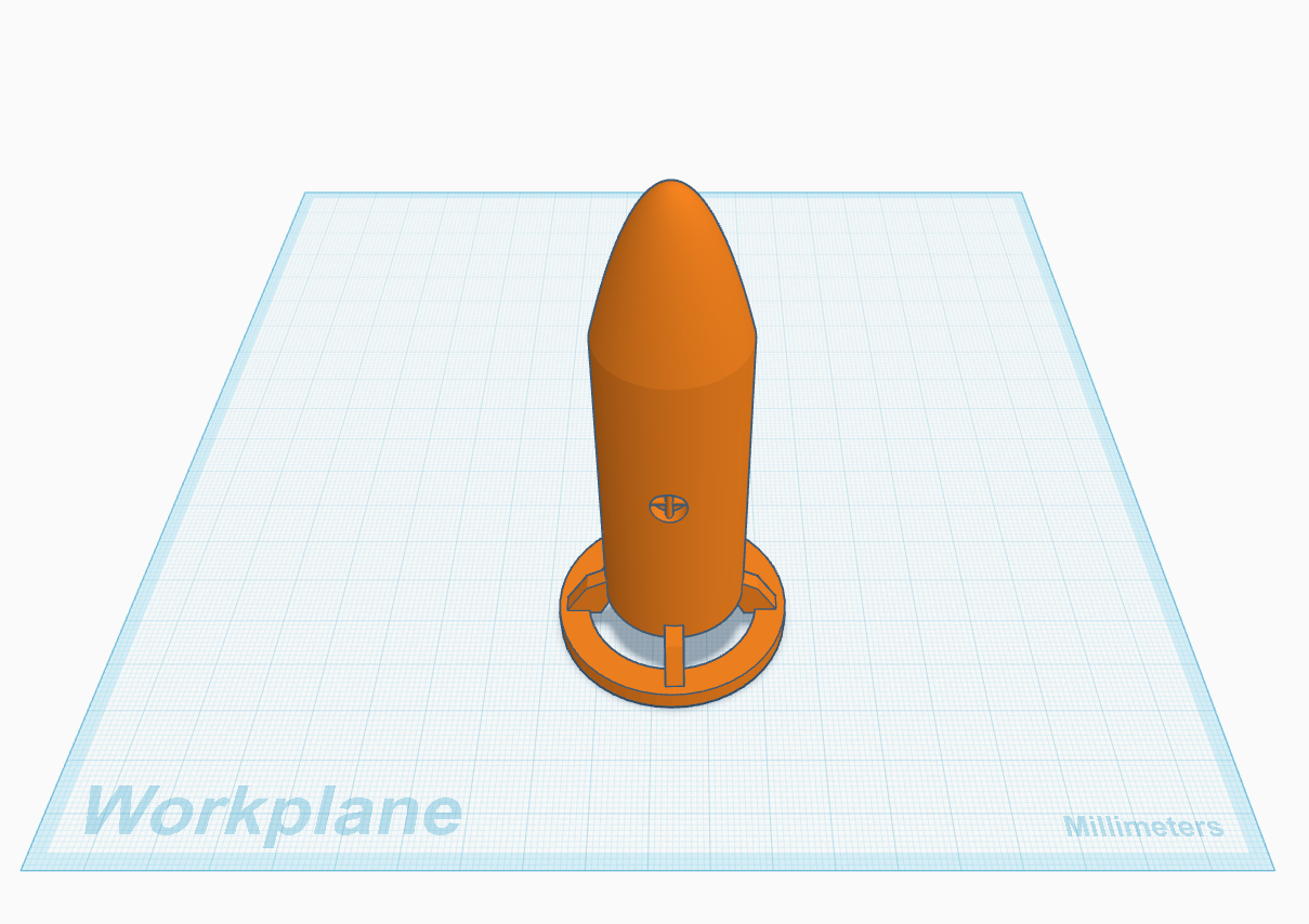 Miniatura 2 do modelo 3D Sinkable Pool Torpedo