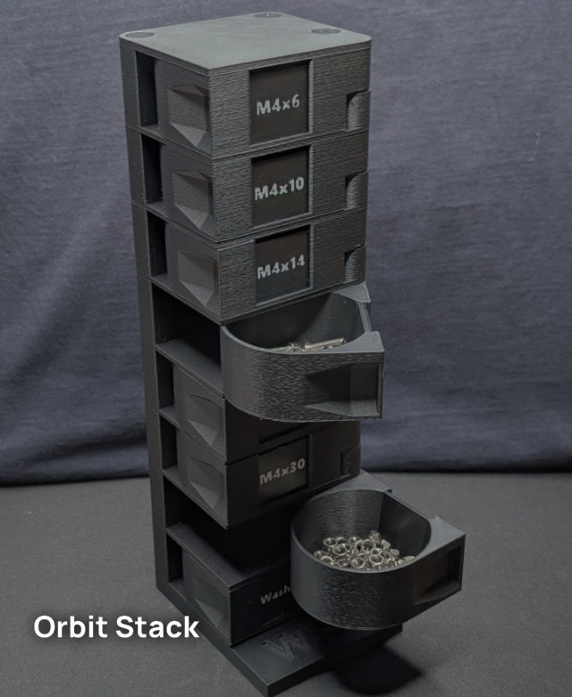 M4 OrbitStack - Swivel Screw Organizer — miniatura 3
