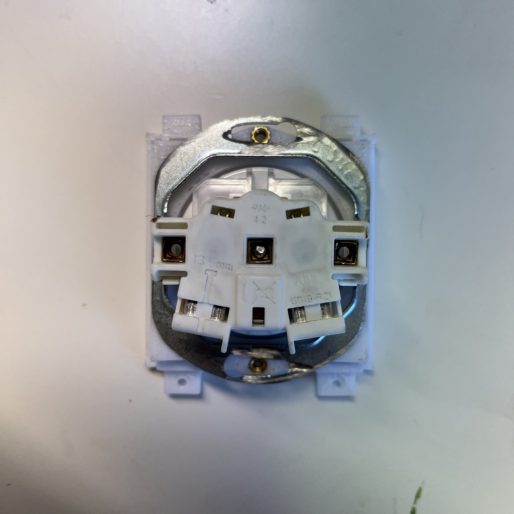 Vision 230V socket frame