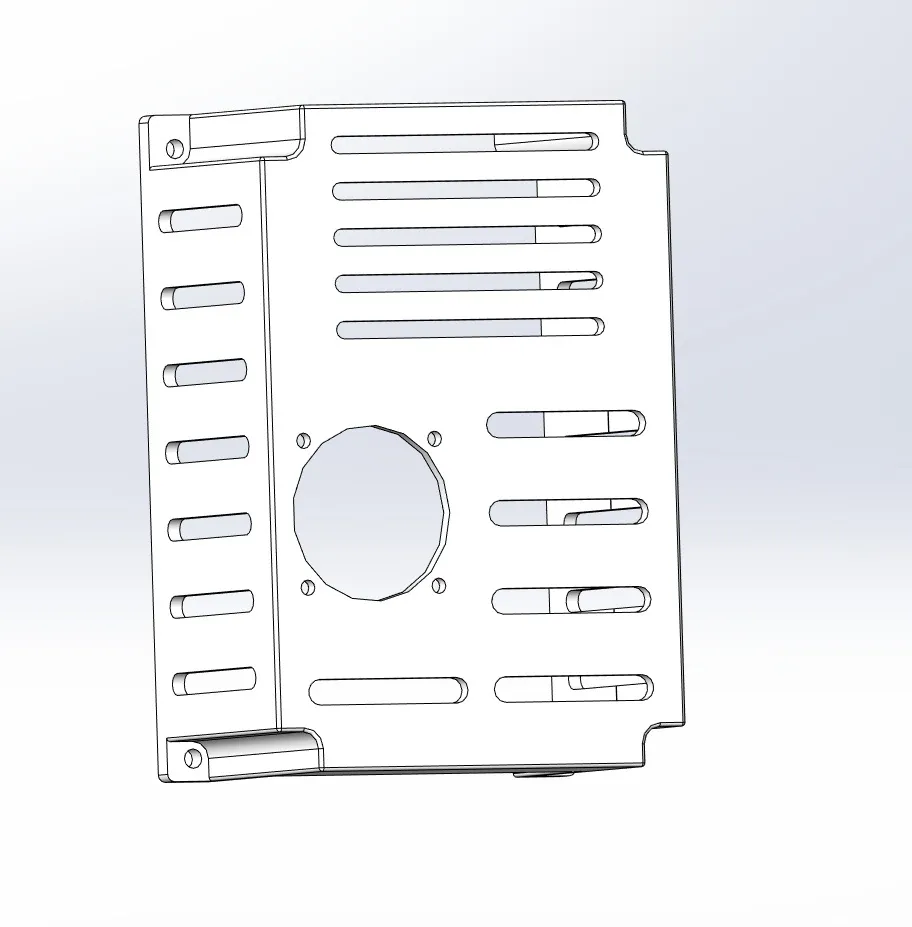 Qidi X Plus3 X Max3 Toolhead Back Cover EBB42 by DaDuckman