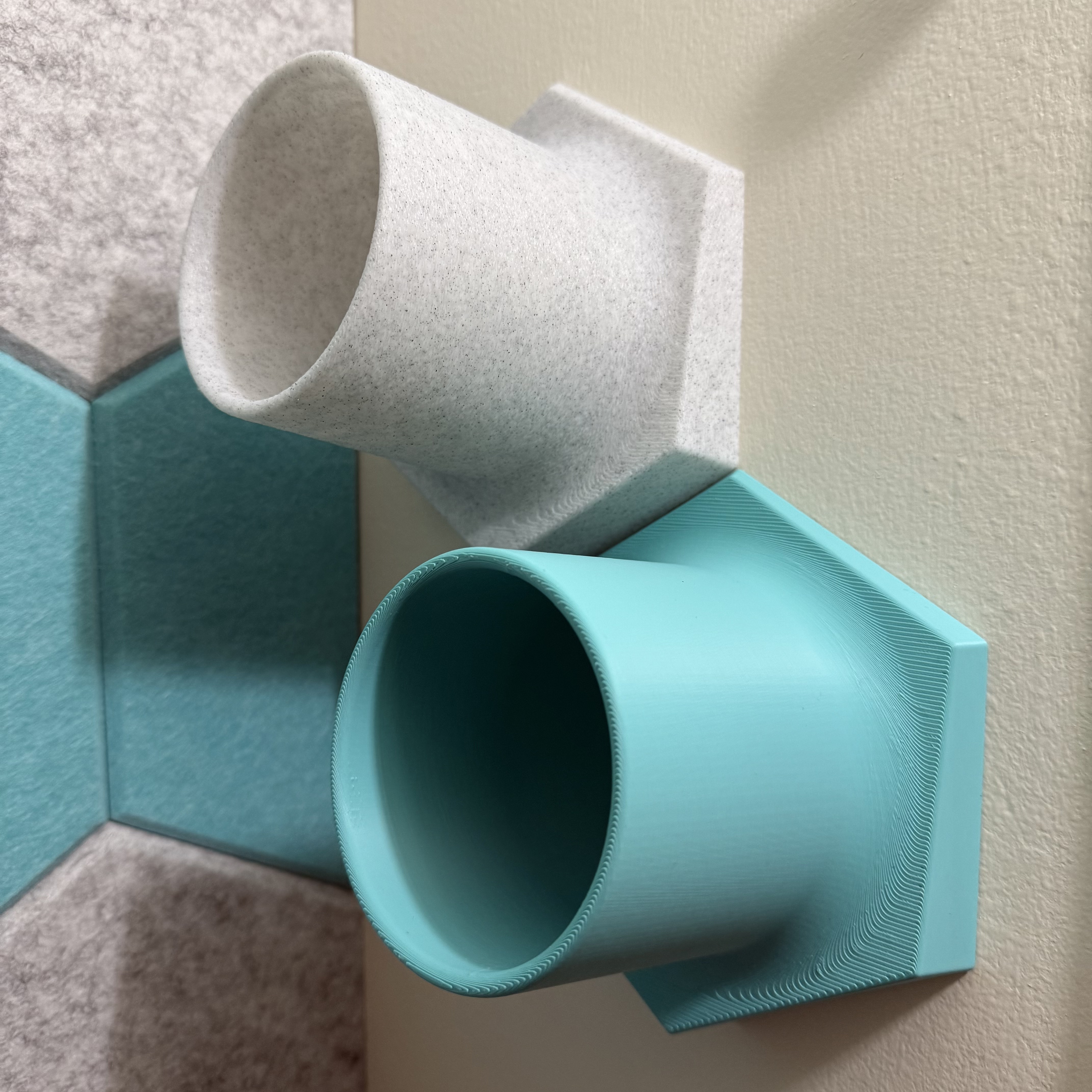Hex Base Wall Cubby