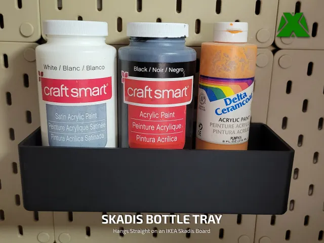 Skadis-Mount Bottle Tray