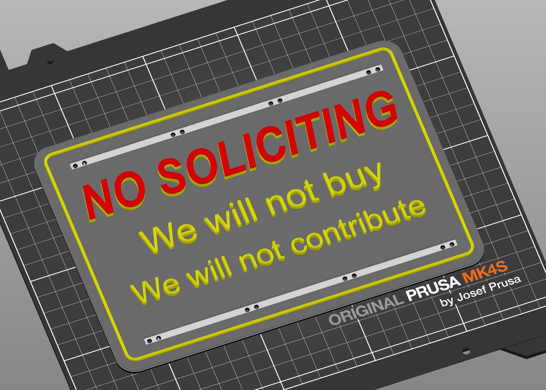 No Soliciting