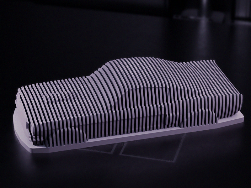 Ford Mustang Shelby GT500 - Sliced