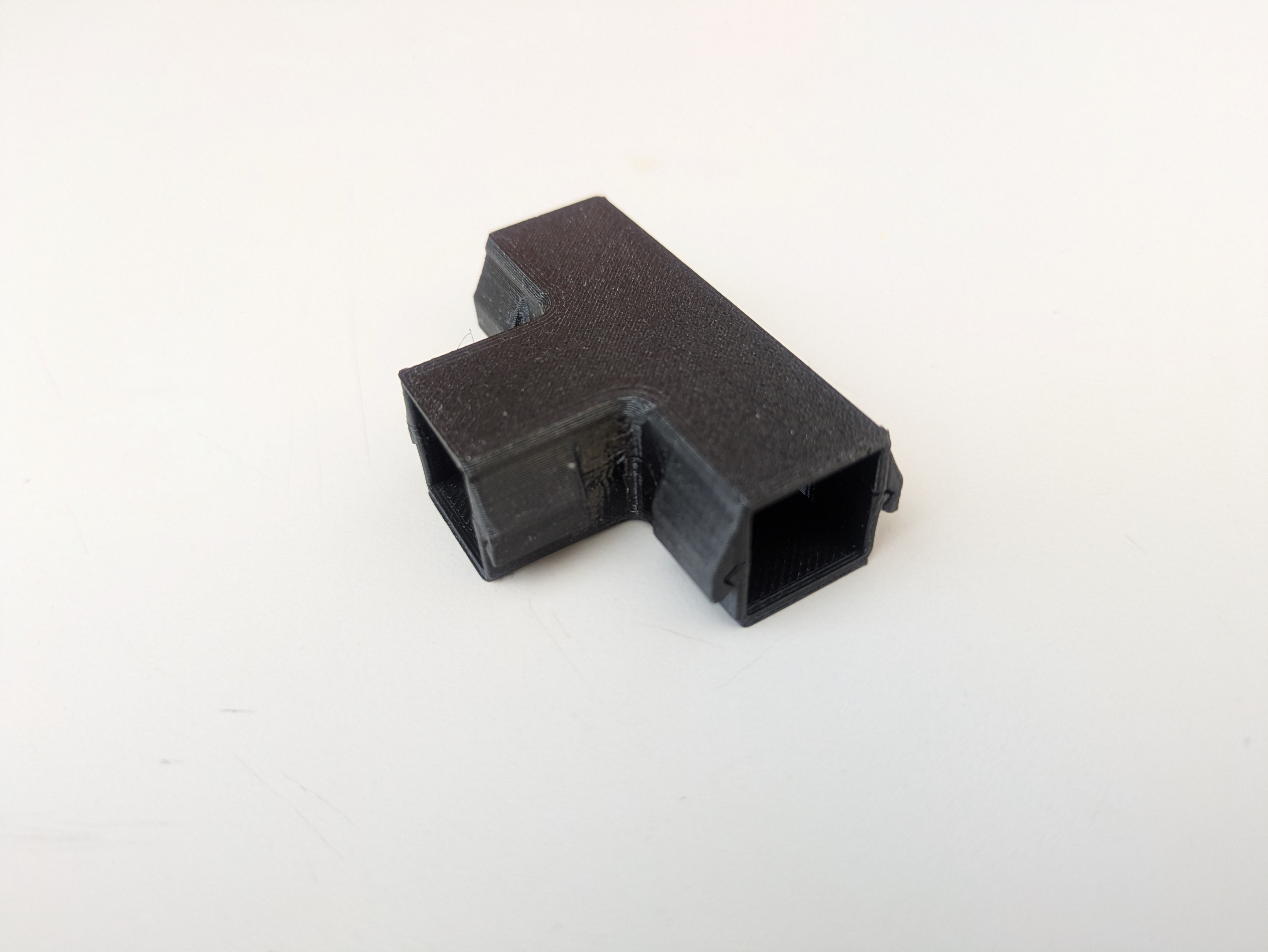 1/2 Inch Square Tube - T Connector Clip