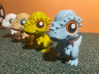 Cute Pachycephalosaurus "Pachy" – CARTOON EDITION (noAMS)