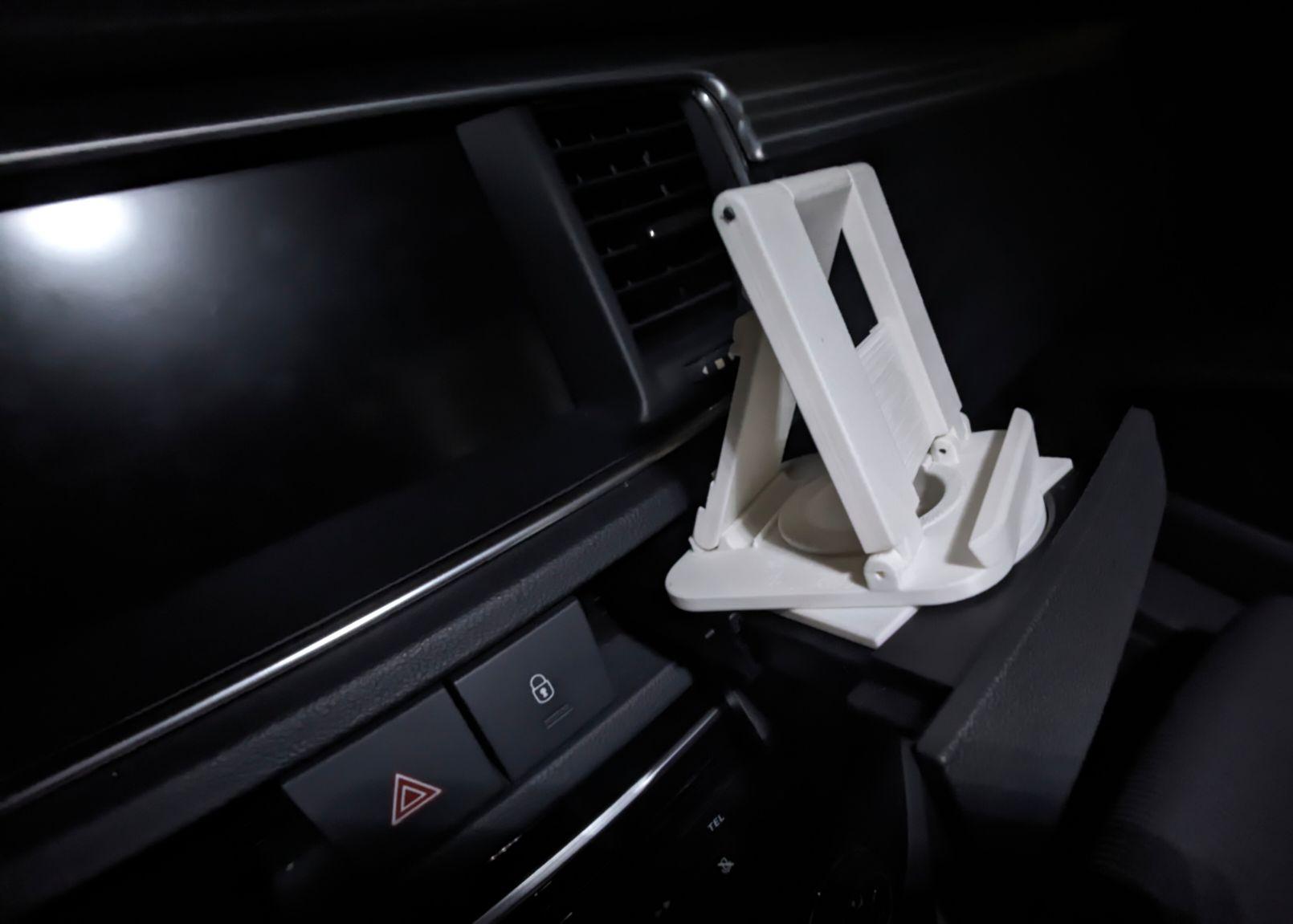 Peugeot 508 Cupholder Phone Stand