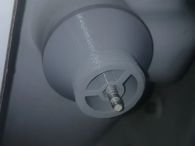 5/4" Basin Waste Replacement (Náhradní umyvadlová výpust 5/4"), no supports, print in place