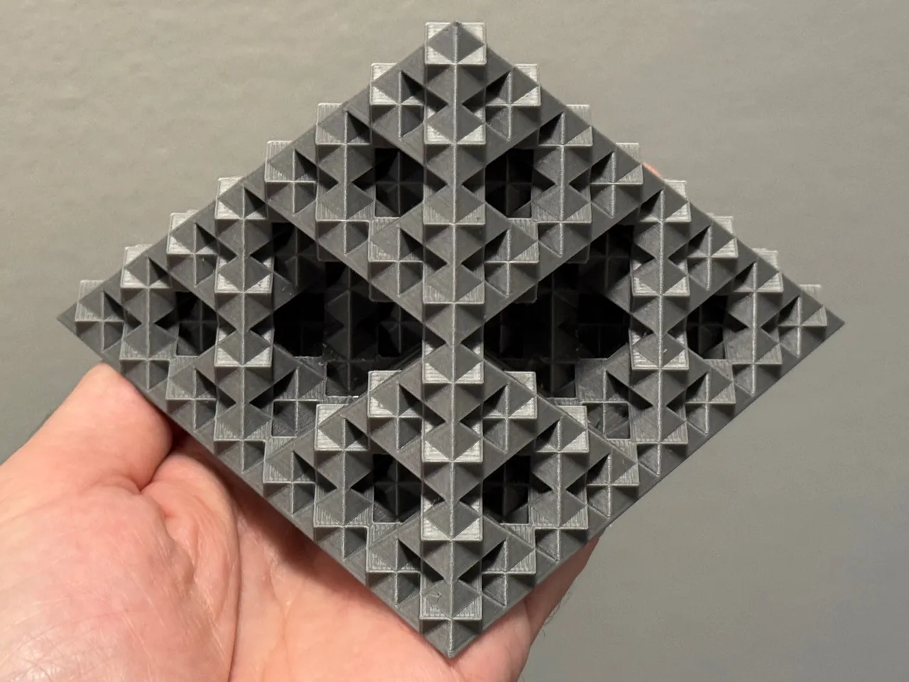 Sierpiński Cube-Octahedron Compound Fractal - Level 3 by Endless