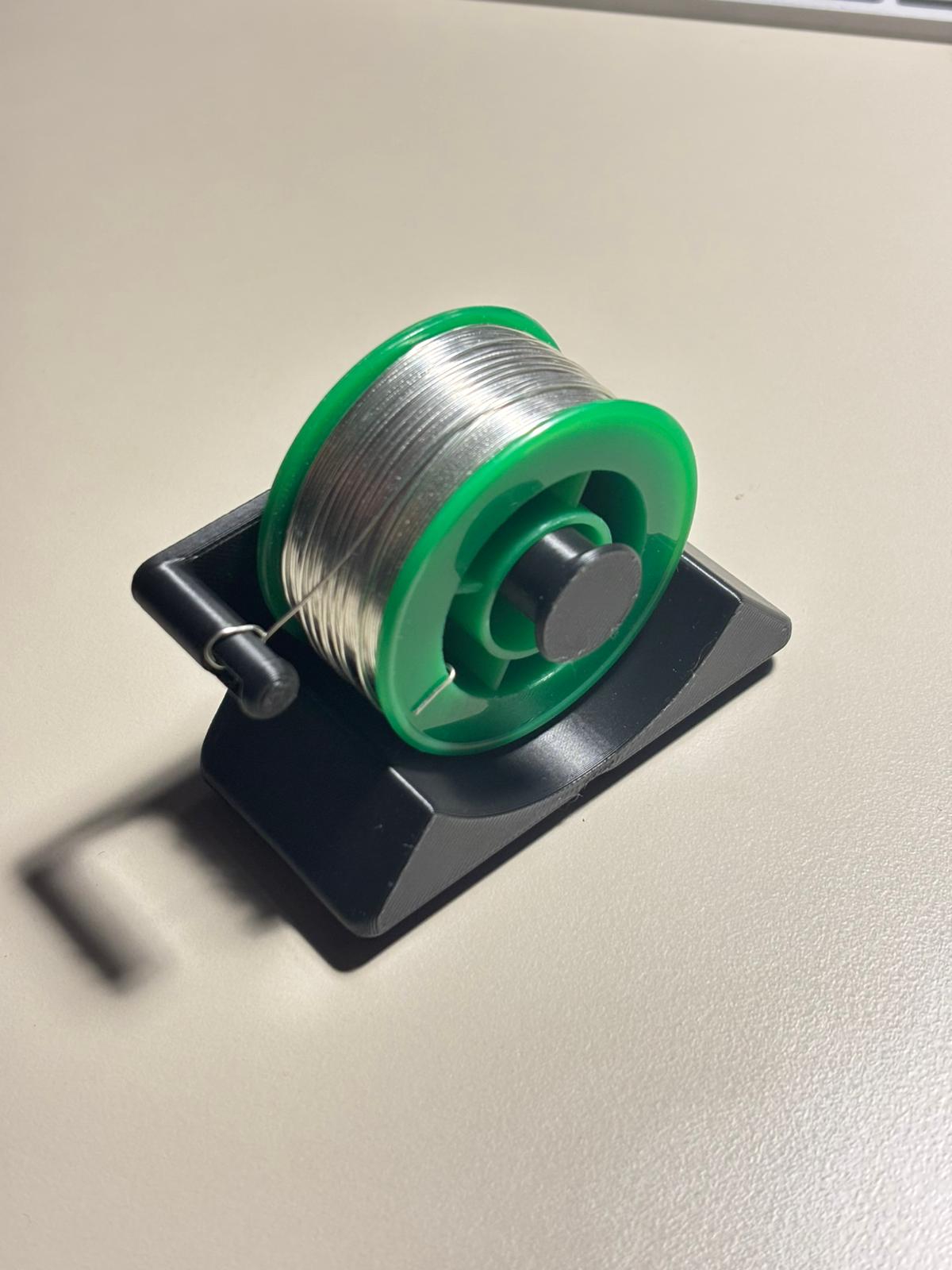 Gridfinity solder wire holder