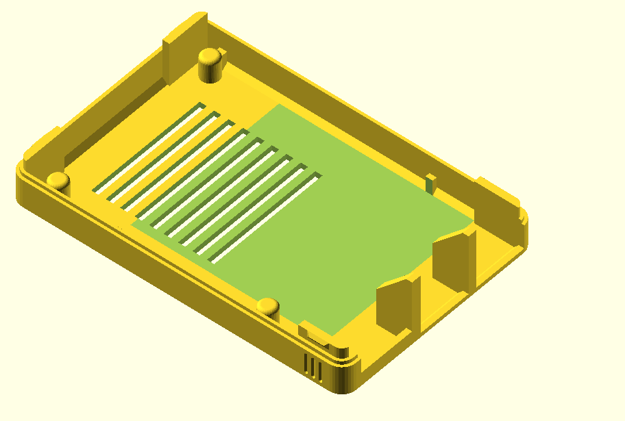 Yet another cover for Pi4 with Waveshare PoE hat