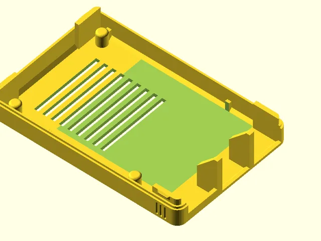 Yet another cover for Pi4 with Waveshare PoE hat