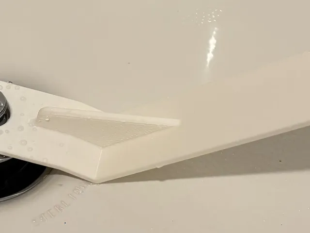 Bath Tub drain lever for kids