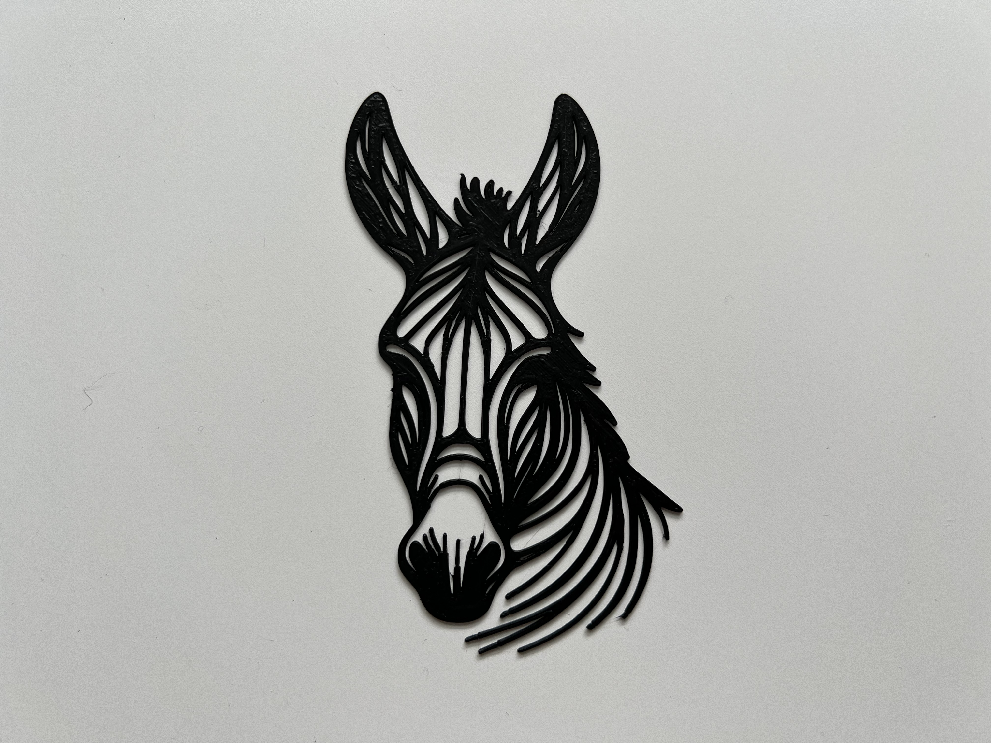 Donkey Wall Art #3