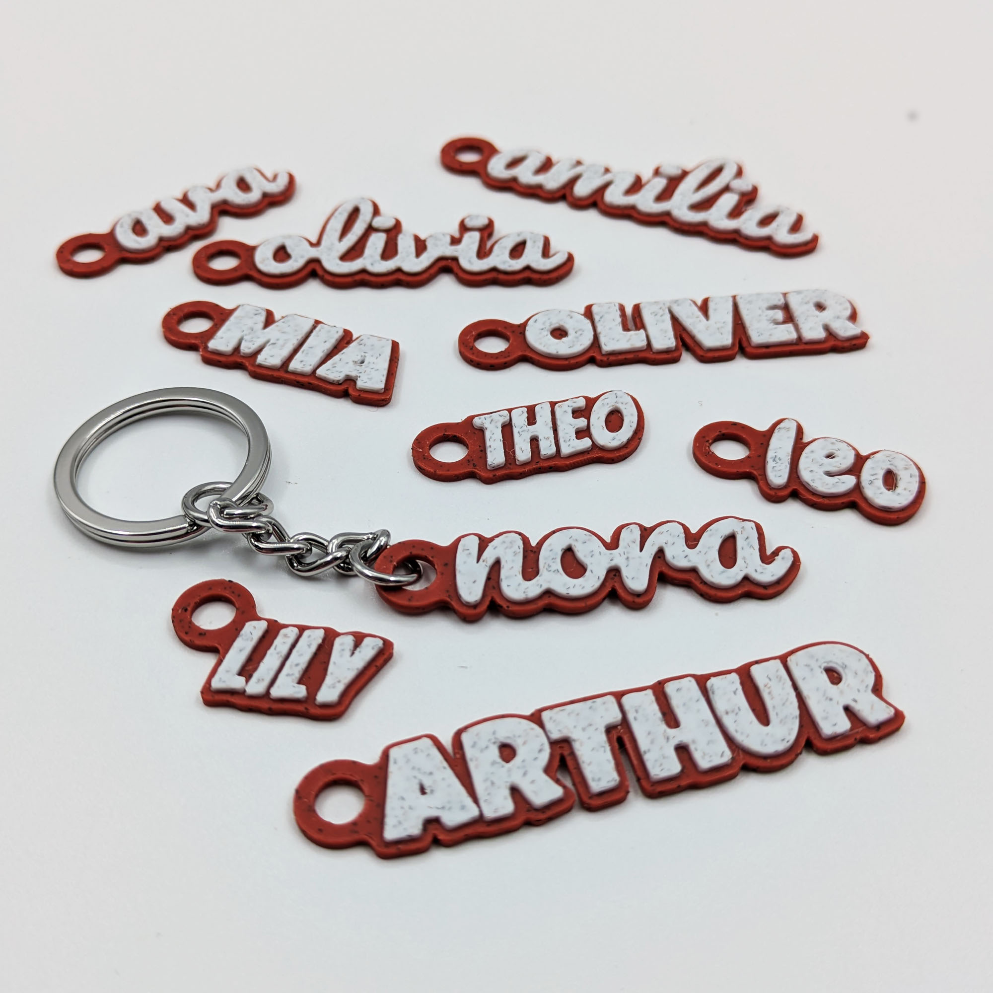 Miniatura 2 do modelo 3D Keychain Name Tags