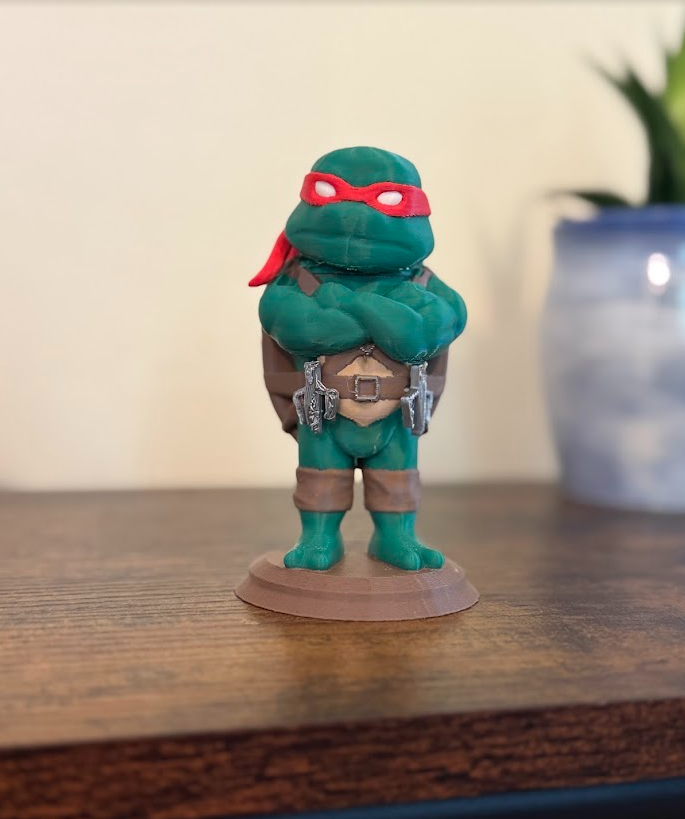 Miniatura 2 do modelo 3D RAPHAEL: TMNT DOUBLE BIT