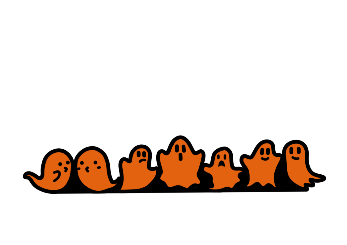 Miniatura 2 do modelo 3D Ghosts Fridge Magnet