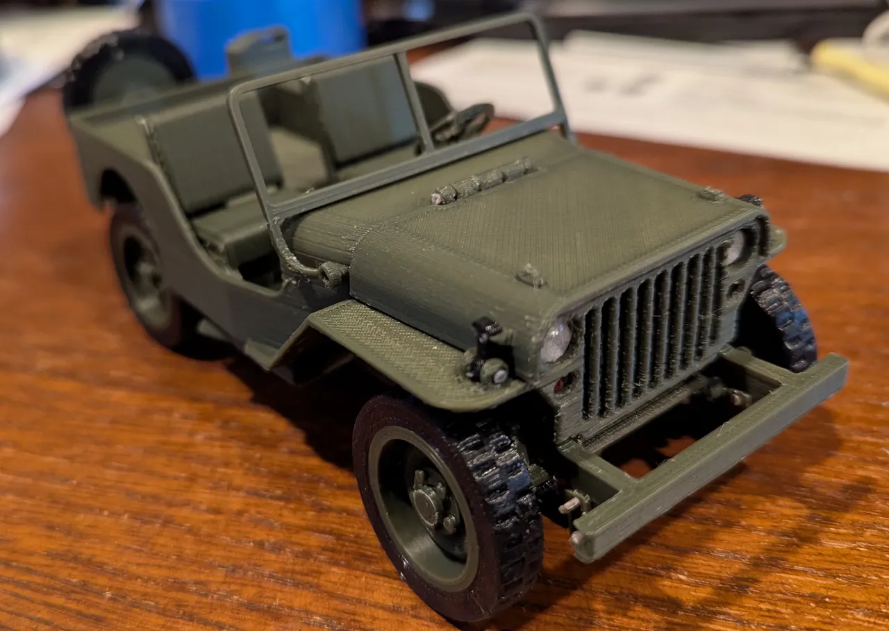 その他 JEEP  Willys 1/35 Another Willys Jeep (1/20 scale) by JollyRogerX | Download free