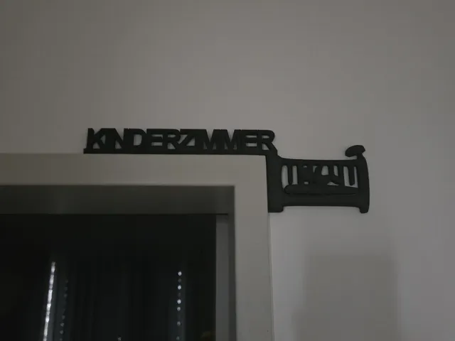 Door Top Sign – Kids Room