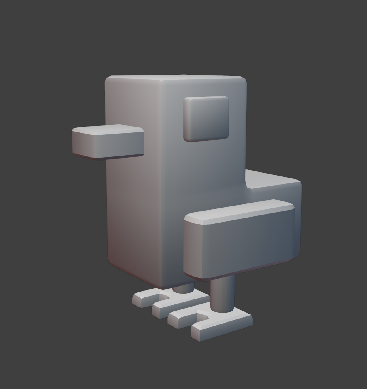 Simple cute chicken