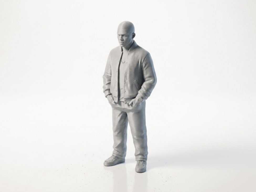 Franklin Clinton GTA Character Figurine 3D Printable